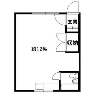ハイツエーデルワイス【103号室】の間取り