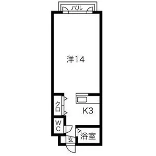 エクセルヴィラ【3階】の間取り
