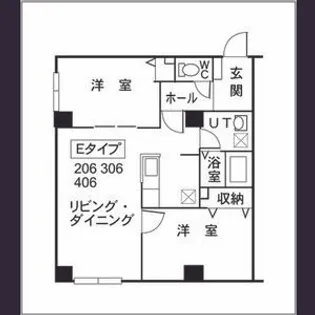 サイレンス八軒アネックス【3階】の間取り