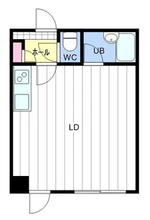 エスポアール【101号室】の間取り