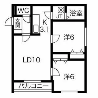 PRIMAVERA【4階】の間取り