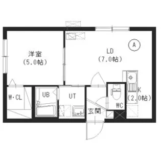 サンステージ二十四軒1ー2【3階】の間取り