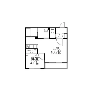 SERAM.円山レジデンス(セラム)【303号室】の間取り