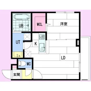 ANGEーCELESTE(アンジュ・セレステ)【2階】の間取り