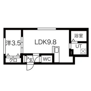 ASTAGE N31【3階】の間取り