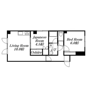 越智ビル【202号室】の間取り