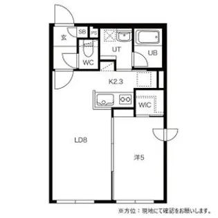 AQUA(アクア)【0305号室】の間取り