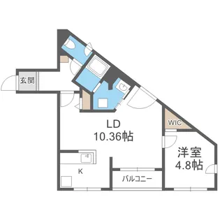 アイビル18【2階】の間取り
