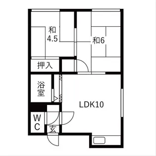 スターハイツ【1階】の間取り