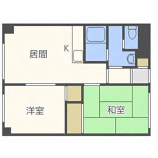 NOA山の手(ノア山の手)【203号室】の間取り