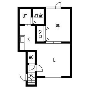 BEST LIFE 手稲前田 (旧ルミエール717)【1階】の間取り