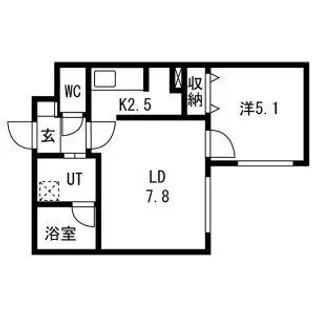 ドゥーロジュマンⅢ【3階】の間取り