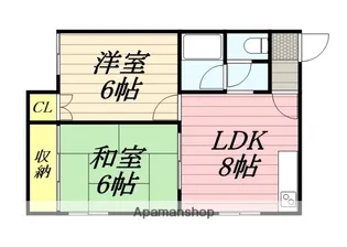 ホーユー発寒【105号室】の間取り