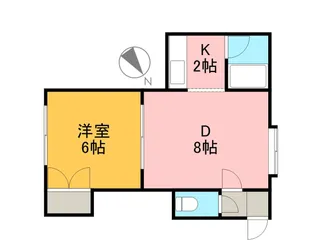 アーバンコート宮の沢【202号室】の間取り