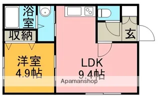 アニバーサリー16【3階】の間取り