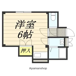 ソシアルビレッジ【4階】の間取り