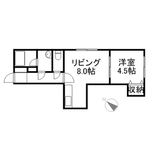 カーサドマーニ【3階】の間取り