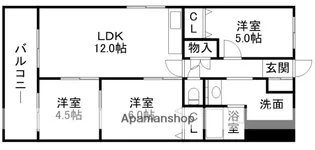 信和リッチ【2階】の間取り