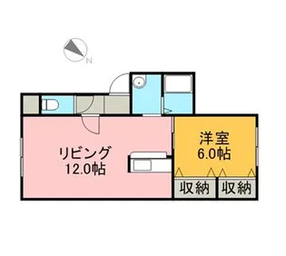 パーチェ元町【203号室】の間取り