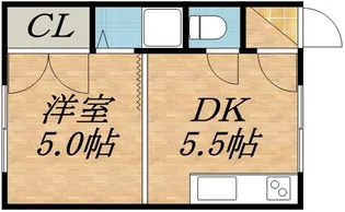 第7森宅建平岸ビル【406号室】の間取り
