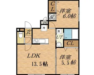 ル・ファール本郷通【1階】の間取り