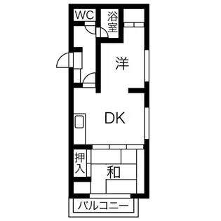 サルーン417【301号室】の間取り