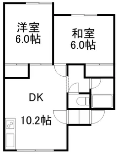 サンコーポラスNO 2【103号室】の間取り