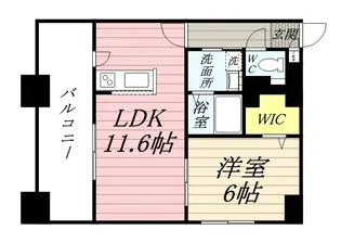 ニューライフサッポロ【201号室号室】の間取り