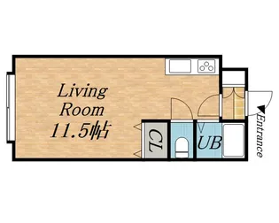 ル・ノール白石駅前Ⅰ【1階】の間取り