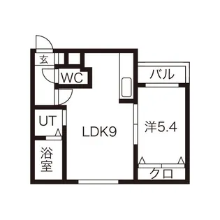 ヒルサイドテラス福住【402号室】の間取り
