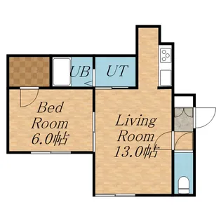 サンシャイン南郷【205号室】の間取り