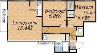 ドリームアベニュー広和NO,16【701号室】の間取り