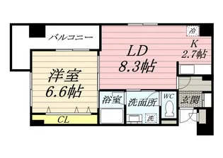 A・STAGE【2階】の間取り