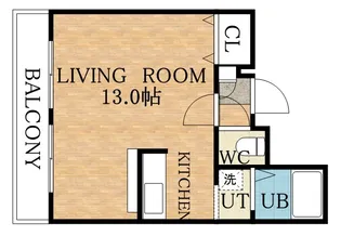 ファーストコートA【00306号室】の間取り