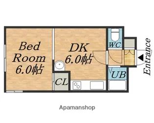 ラフォーレ本郷3【401号室】の間取り