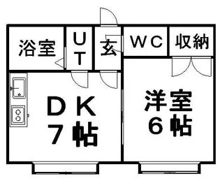 PREDONIA東札幌【3階】の間取り
