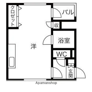 ベルエトワール【203号室】の間取り