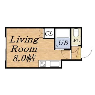 レインボーハイムA【301-1号室】の間取り