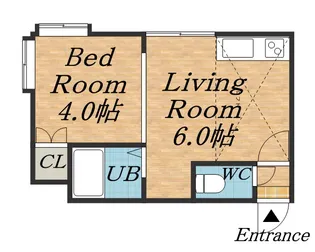 FTコーポ【202号室】の間取り