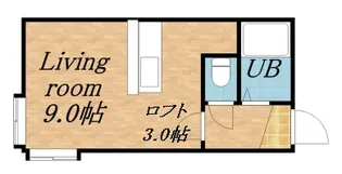 Uレジデンス澄川【203号室】の間取り