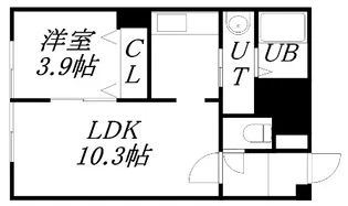 プライムコート【3階】の間取り