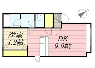 ソシアルトミイNO.62【2階】の間取り