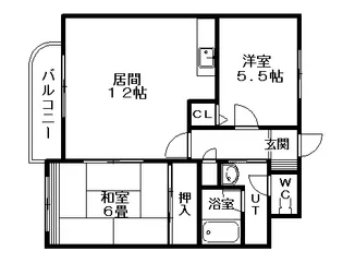 グリーンヴィラ【00401号室】の間取り