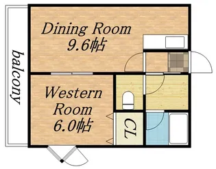 カンパーナ平岸【00207号室】の間取り