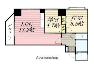 HF東札幌レジデンス【15階】の間取り