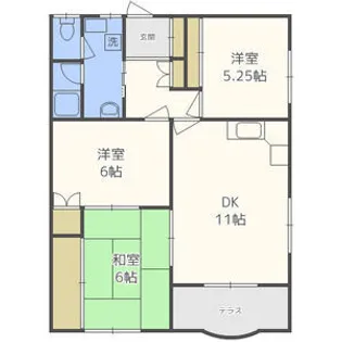 サカキパーク【2階】の間取り