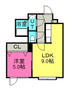 フローラ【1階】の間取り