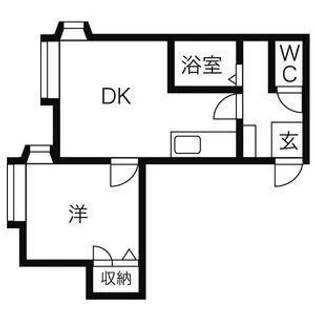 プライムハウス【0103号室】の間取り