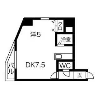 ミラバ澄川【903号室】の間取り