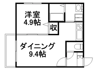 フリーデン【4階】の間取り
